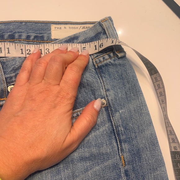 Rag & Bone Distressed Moss Boyfriend Jeans size 26 - Picture 10 of 12